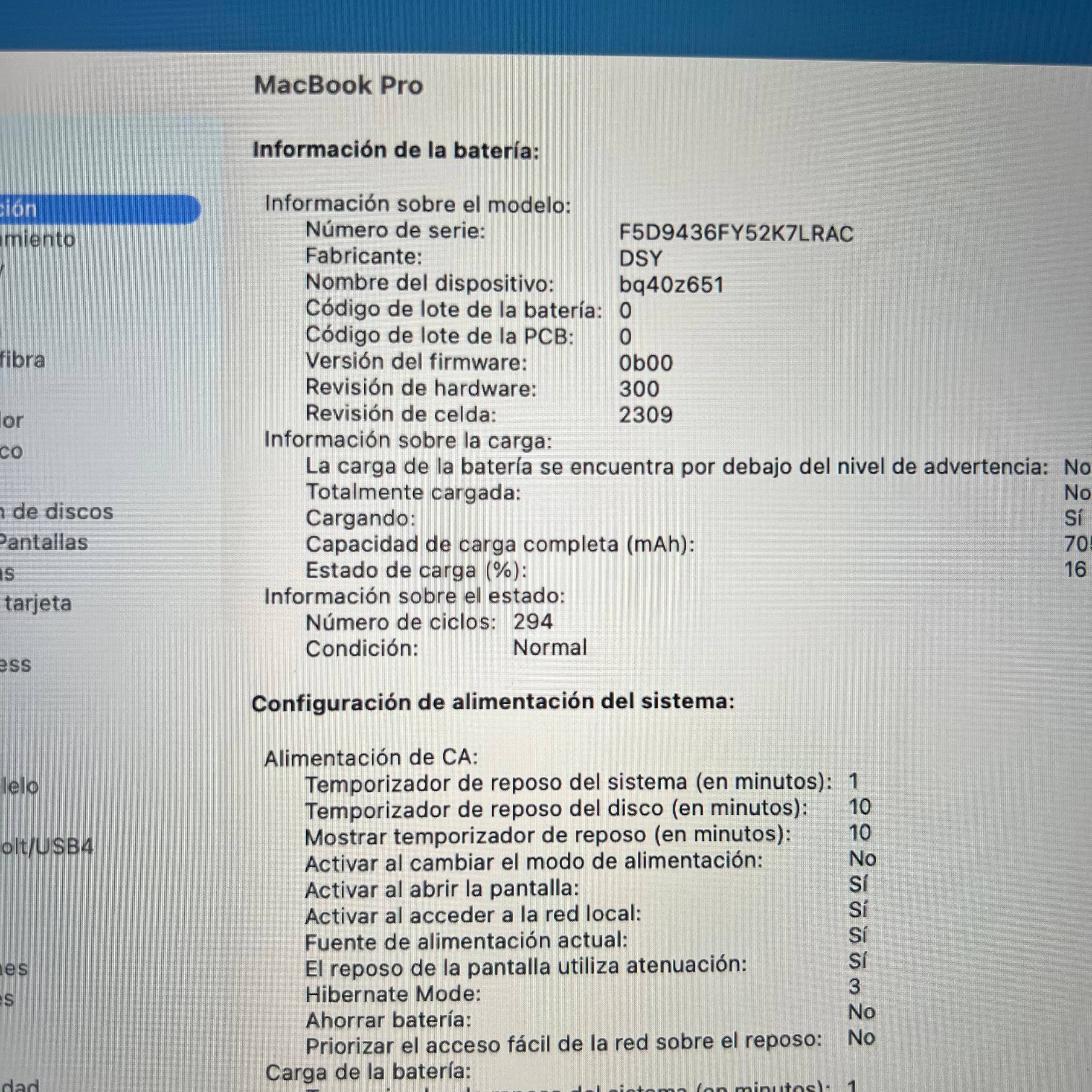 Detalle MacBook