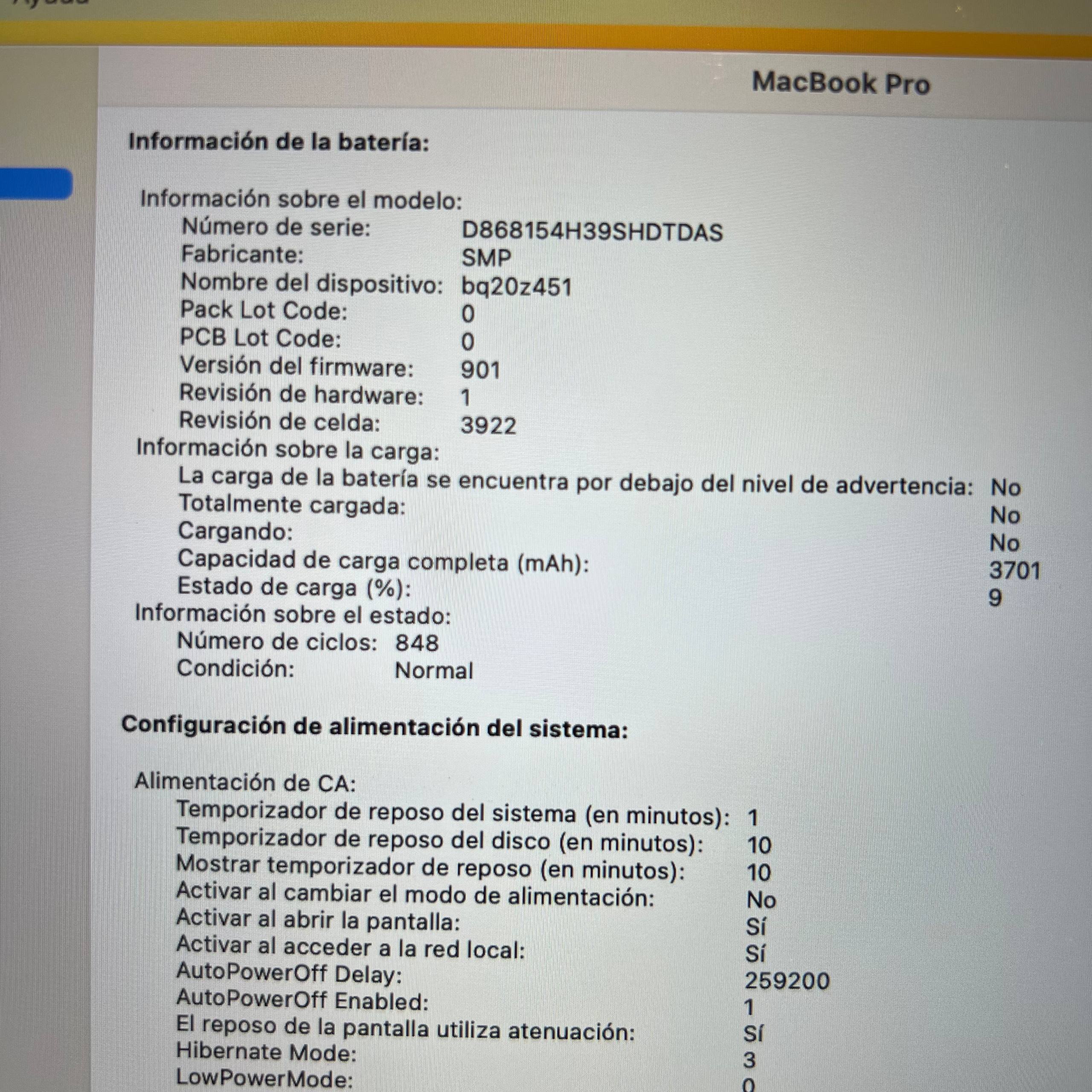 Detalle MacBook